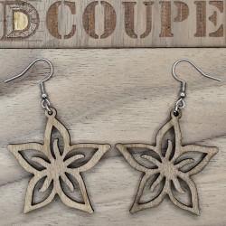 Boucles d'oreilles fleurs...