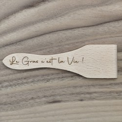 Spatule en bois - Le Gras...