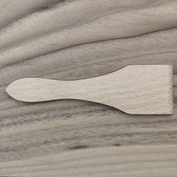 Spatule en bois - Texte...