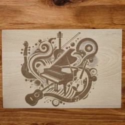 Plateau apéro en hêtre