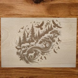 Plateau apéro en hêtre