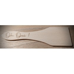 Spatule en bois - Racle moi ! Oh oui...