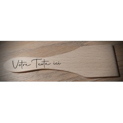 Spatule en bois - Texte personnalisé