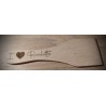 Spatule en bois - I Love Raclette