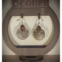 Boucle ronde et cuir