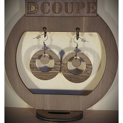 Boucle ronde avec motifs